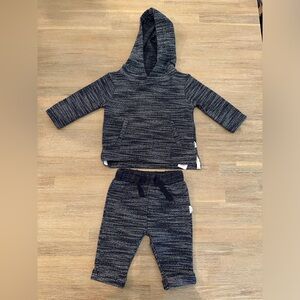 Miles Baby | Hoodie + Pants | 9mo top/3mo pants